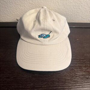 Men's Cream and Tan Hat